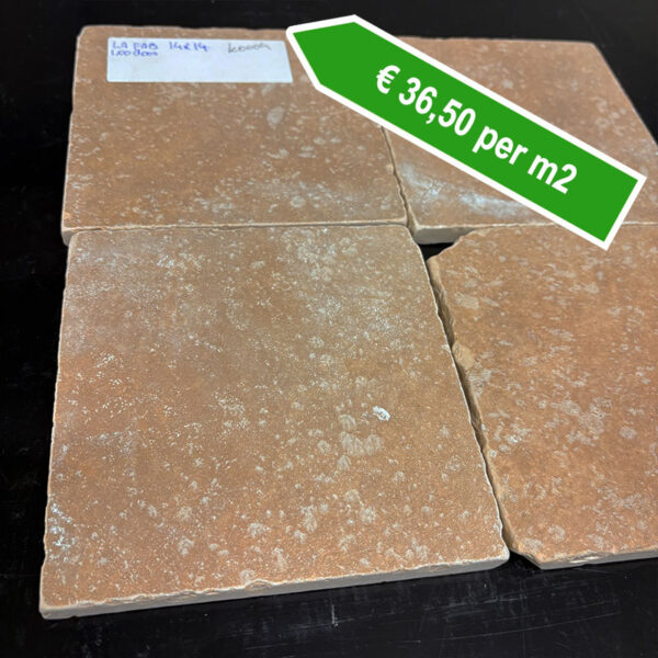 Partijdeal La Fabrica donker taupe getrommeld K0004