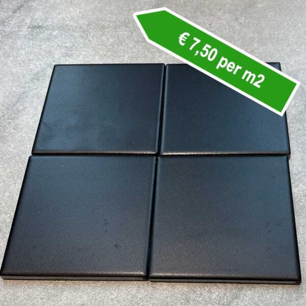 Partijdeal 10 x 10 zwart K0031