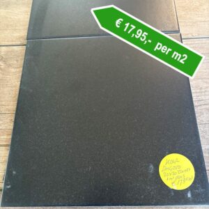 zwarte vloertegel 30x30