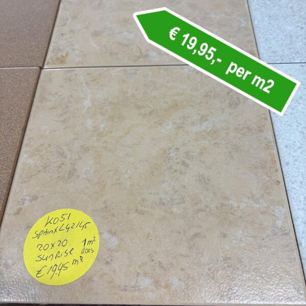 Partijdeal K0051 Sphinx L42145 Sunrise