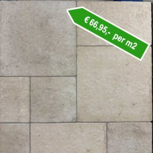 Kasteelvloertegels beige