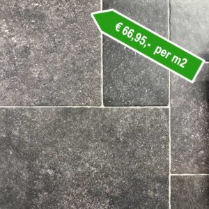 Kasteelvloertegels zwart