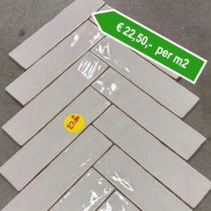 Wandtegel lichtgrijs WT01292