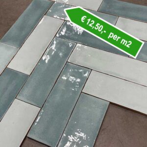 Wandtegel groen WT01293