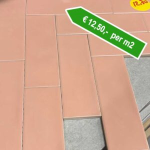 Wandtegel roze WT01294